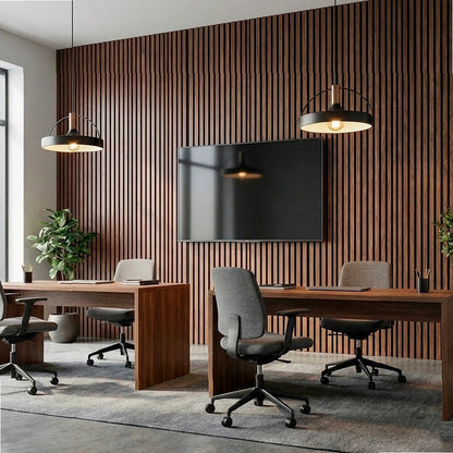 Panneau Acoustique Mural en Bois